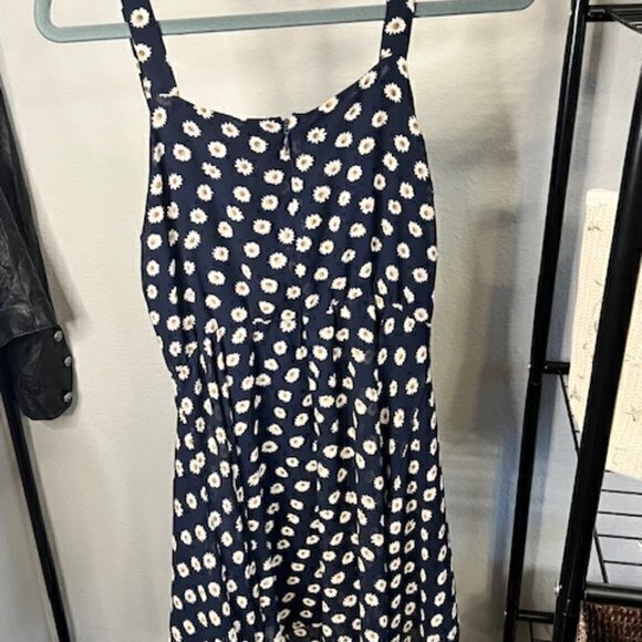 SALE!! 2 for $15 Lucca Couture Womens Size Small Navy Floral Sundress Mini‎ - Picture 11 of 12